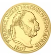 100 korona aranyozott utánveret, A koronázás 40. évfordulójára