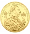 // aranyérem utánveret, Uralkodási emlékérem - 1848-1916, aranyozott rézötvözet, eredeti érem: Osztrák-Magyar Monarchia, eredeti érem: 1916 // Ferenc József 1916. november 21-én elhunyt. Halála után ezzel az arany emlékéremmel emlékeztek meg uralkodásáról