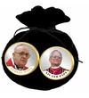 XIV. Leó pápa és Ferenc pápa, szett