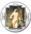 Jules Joseph Lefebvre - Chloé, festett, ezüstözött érem