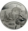 Pécs - Baranya Vármegye, 20000 forint, ezüst, Magyarország, 2024, 2022