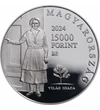 Salkaházi Sára, 15000 forint, ezüst, Magyarország, 2024