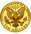10 dollár, XXIII Olimpia,  Au 900, 16,718 g, 27 mm, USA, 1984
