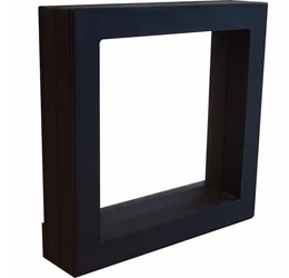Frame doboz fekete 10x10x2,5 minőségi
