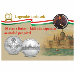 50 cent, ezüstözött, Deák Ferenc Gyűjteményi darab