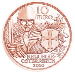 10 euró, Bátorság, Cu, 2020 Ausztria