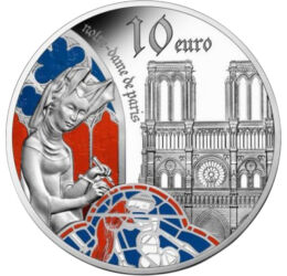 10 euró, Gótika, Ag, 2020 Franciaország
