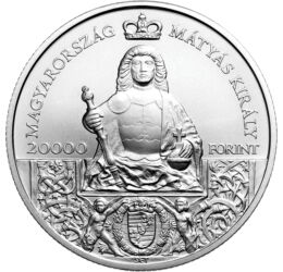 20000 forint, Mátyás király emlékév Magyarország