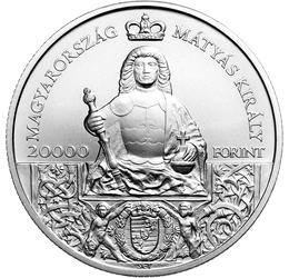20000 forint, Mátyás király emlékév Magyarország