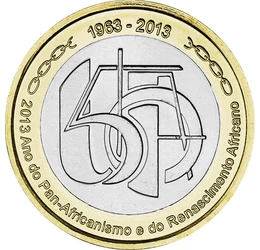 250escudo,50évf.Afrikai Unio,2013 Zöld-foki Köztársaság