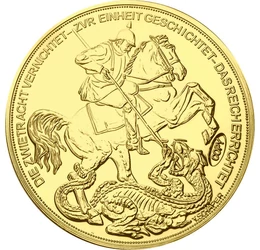 Bismark, 10 dukát, 1895,uv Német Birodalom