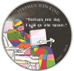 Steven Hawking, medal 2018 Nagy-Britannia