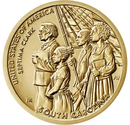 1 dollár, Septima Clark, 2020 USA