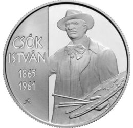 10000 forint, Csók István, ez., 2015 Magyarország