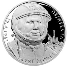 2 dollár, Juríj Gagarin, Ag,2021 Niue