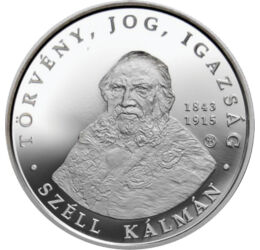 Miniszterelnök ezüstpénzen, 5000 forint, ezüst, Magyarország, 2015