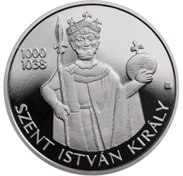  15000 forint, Szent István,Ag999,2021, Magyarország