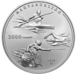  2000 forint, Nyári Olimpia, CuNi,2021, Magyarország