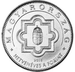  50 Ft, 70 éves a forint, 2016, Magyarország