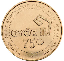  750 Ft, Győr, CuNi, 2021, Magyarország