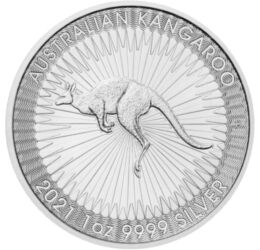 1 dollár, Kenguru, súly, finomság, , Ag 9999, 31,1 g, Ausztrália, 2021