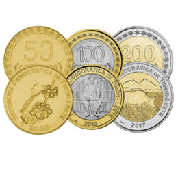 1, 5, 10, 25, 50, 100, 200 centavo, , 0, 0, Kelet-Timor, 2003-2017