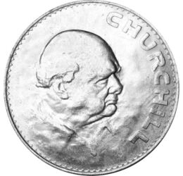  1 korona, Winston Churchill, 1965, Nagy-Britannia