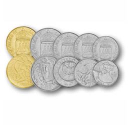 1, 2, 5, 10, 20, 50, 100, 200, 500, 1000 líra, , 0, 0, San Marino, 1973-1997