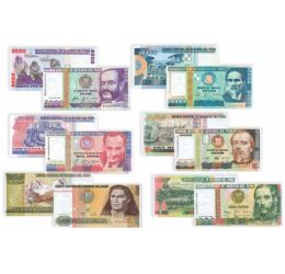 10, 50, 100, 500, 1000, 5000, 10000, 50000, 100000 intis, , bankjegy, 0, Peru, 1987-1989