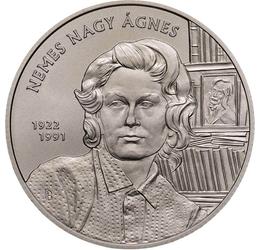 2000 forint, Nemes Nagy Ágnes, könyvek, Babits portré, CuNi, 30,8 g, Magyarország, 2022