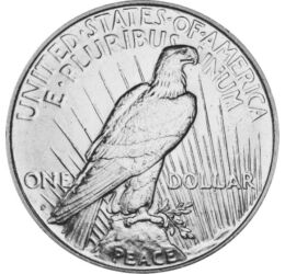  1 $, Peace 1921-1935, USA