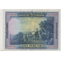 100 peseta, , 0, 0, Spanyolország, 1928