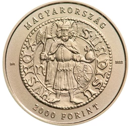 H/ 2000 Ft, Hunyadi J.aranyforintja,2022, Magyarország