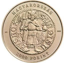 H/ 2000 Ft, Hunyadi J.aranyforintja,2022, Magyarország