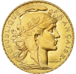  20 frank, Marianne, arany,1901-1914, Franciaország
