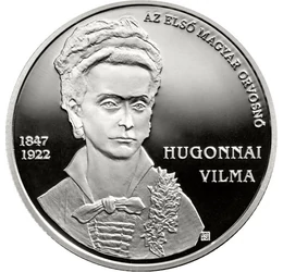 Az első magyar orvosnő, 15000 forint, ezüst, Magyarország, 2022