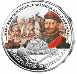 Bocskai István, ezüstözött érem, Magyarország