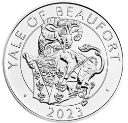 5 font, Yale fenevad címerrel, , CuNi, 28,28 g, Nagy-Britannia, 2023