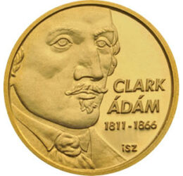  5000 forint, Clark Ádám, arany, 2011, Magyar Köztársaság