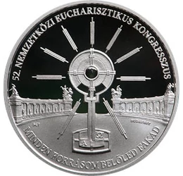 H/ 10000 Ft, Eucharisztikus Kong,Ag,2021, Magyarország