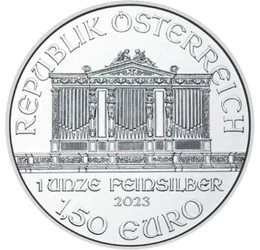 1,5 euró, Bécsi Filharmonikusok, hangszerek, Ag 999, 31,1 g, Ausztria, 2023