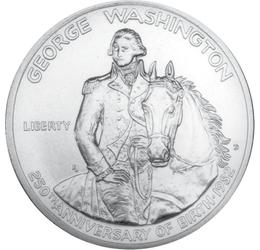  1/2 dollár, Washington, Ag, 1982, USA