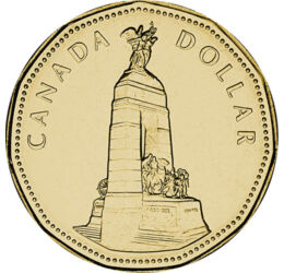 1 dollár, Nemzeti Háborús Emlékmű, , Steel, 7 g, Kanada, 1994