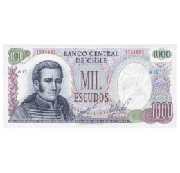 1000 escudo, , 0, 0, Chile, 1967-1976