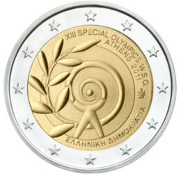  2 euró, Speciális Olimpia, 2011, Görögország