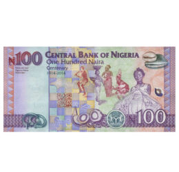 100 Naira, , 0, 0, Nigéria, 2019