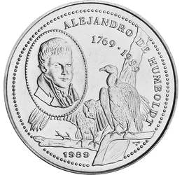  25 centavos, Humboldt, 1989, Kuba