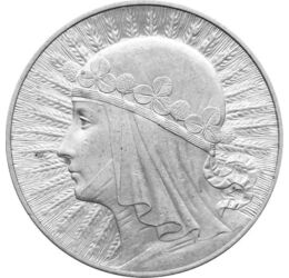  10 zloty, Védőszent, ezüst,Lengyelo., Lengyelország