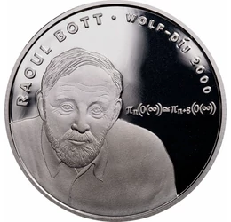 7500 forint, Raoul Bott portréja, Ag 925, 12,5 g, Magyarország, 2023