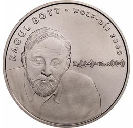 3000 forint, Raoul Bott portréja, CuNi, 12,5 g, Magyarország, 2023